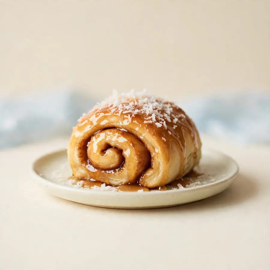 Coconut and panela bun